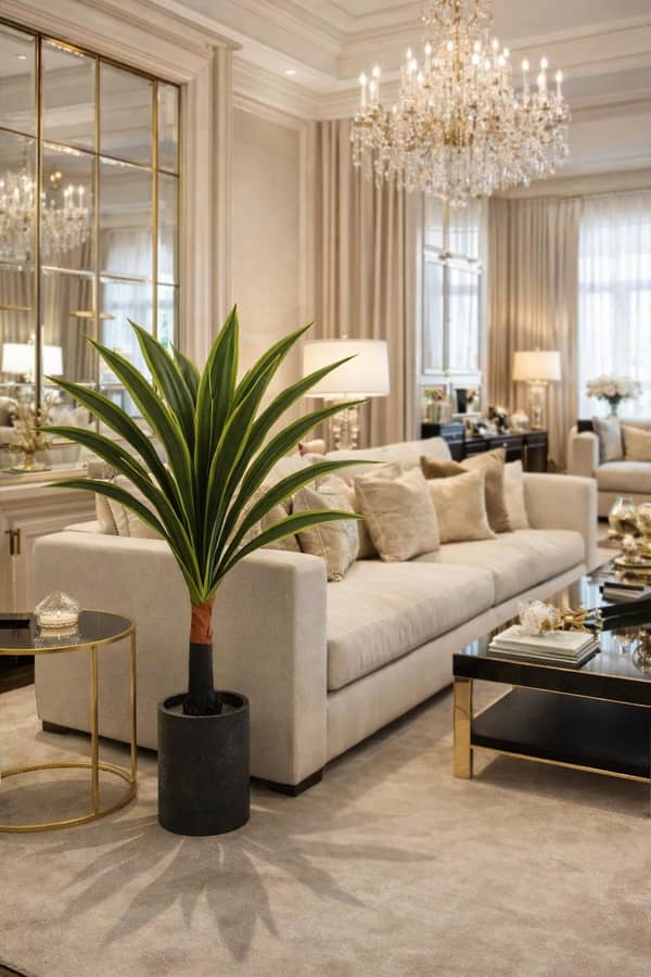 Planta Artificial con pie 80 cm 